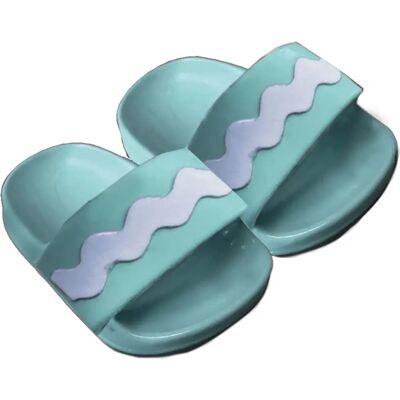 Heless Mint Puppenschuhe - Badesandalen für 38-45 cm Heless Mint Puppenschuhe - Badesandalen für 38-45 cm