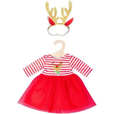Heless Rudolph Puppenkleid - Festliches Weihnachtsoutfit 35-45cm Heless Rudolph Puppenkleid - Festliches Weihnachtsoutfit 35-45cm