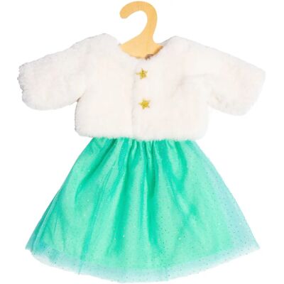 Veste en peluche Yuki pour poupée avec jupe en tulle - Ensemble de vêtements pour poupée Veste en peluche Yuki pour poupée avec jupe en tulle - Ensemble de vêtements pour poupée