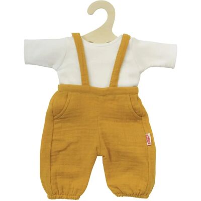 Heless Ockergelb Puppen-Latzhose - 35-45cm Heless Ockergelb Puppen-Latzhose - 35-45cm