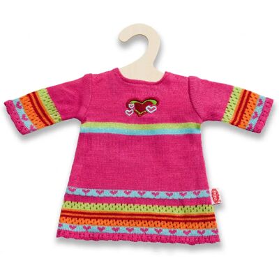 Heless 2533 Puppen-Zubehör - Buntes Strickkleid für 35-45cm Puppen Heless 2533 Puppen-Zubehör - Buntes Strickkleid für 35-45cm Puppen