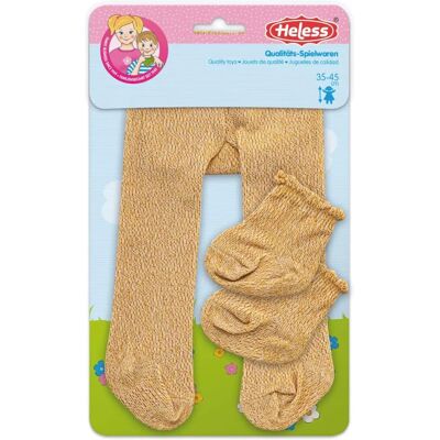 Heless 28-35cm Arany Baba- és Játékruha Készlet Heless 28-35cm Arany Baba- és Játékruha Készlet