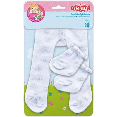 Collants et chaussettes Heless pour poupée - Flocons de neige, 28-35cm Multi couleurs - Publicité Collants et chaussettes Heless pour poupée - Flocons de neige, 28-35cm Multi couleurs - Publicité