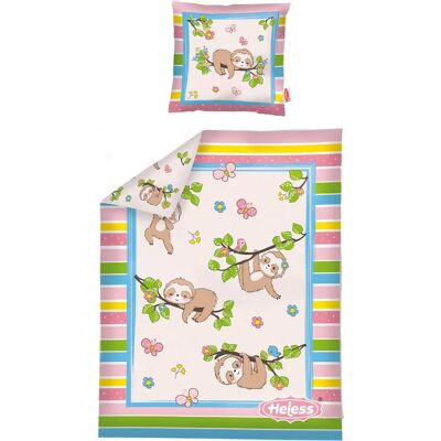 Heless Docka-Blanket Faultier Flauschi - Set Filt & Kudde Heless Docka-Blanket Faultier Flauschi - Set Filt & Kudde