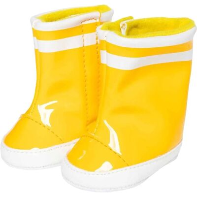 Bottes de pluie jaunes Heless pour poupées - Accessoire mode Bottes de pluie jaunes Heless pour poupées - Accessoire mode