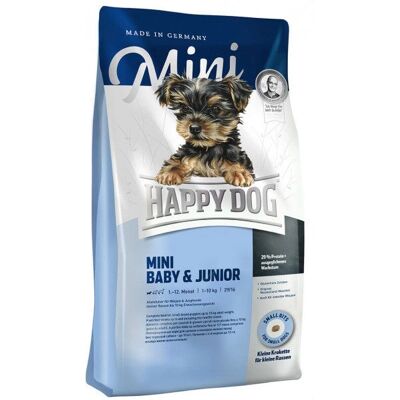 Happy Dog Mini Baby & Junior Supreme - Cibo per Cuccioli di Piccole Razze Happy Dog Mini Baby & Junior Supreme - Cibo per Cuccioli di Piccole Razze