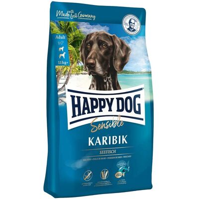 Happy Dog Karibik Grain-Free Dog Food - Sensitive, 1kg Happy Dog Karibik Grain-Free Dog Food - Sensitive, 1kg