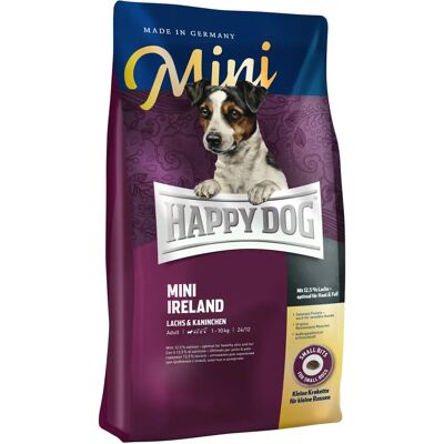 Happy Dog Mini Irlanda Salmone e Coniglio - Crocchette per Cani Piccoli Happy Dog Mini Irlanda Salmone e Coniglio - Crocchette per Cani Piccoli
