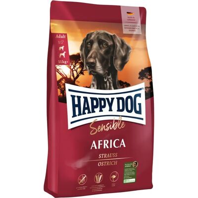 Happy Dog Supreme Sensible Afrika - 11kg - Cibo Esotico per Cani Sensibili Happy Dog Supreme Sensible Afrika - 11kg - Cibo Esotico per Cani Sensibili