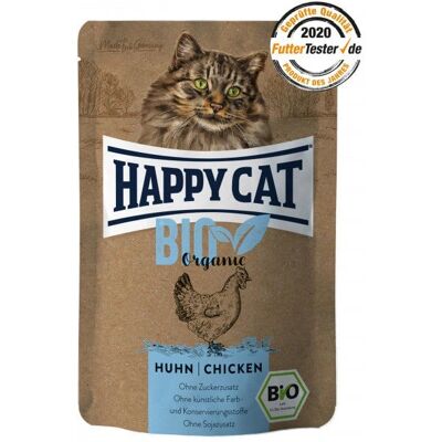 Happy Cat Bio Poulet Adulte - Nourriture Humide Sans Céréales Happy Cat Bio Poulet Adulte - Nourriture Humide Sans Céréales