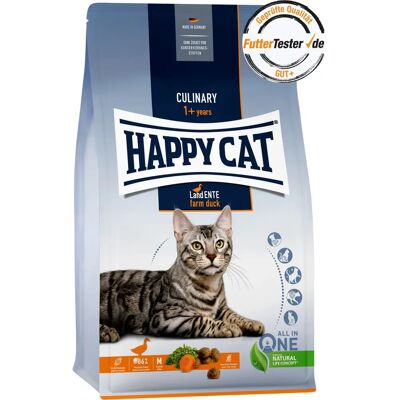Happy Cat Ente & Karotte Trockenfutter - Für Aktive Katzen Happy Cat Ente & Karotte Trockenfutter - Für Aktive Katzen
