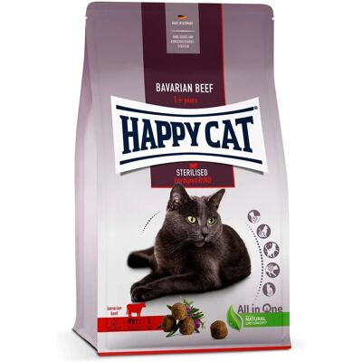 Karma dla Kotów Sterylizowanych Rind Voralpen od HAPPY CAT Karma dla Kotów Sterylizowanych Rind Voralpen od HAPPY CAT