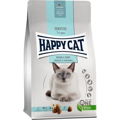 Happy Cat Ente Reis Trockenfutter - Sensibel & Darm Happy Cat Ente Reis Trockenfutter - Sensibel & Darm