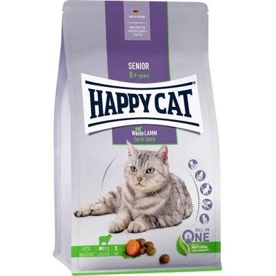 Happy Cat Senior Weide-Lamm - Trockenfutter für Senioren Happy Cat Senior Weide-Lamm - Trockenfutter für Senioren