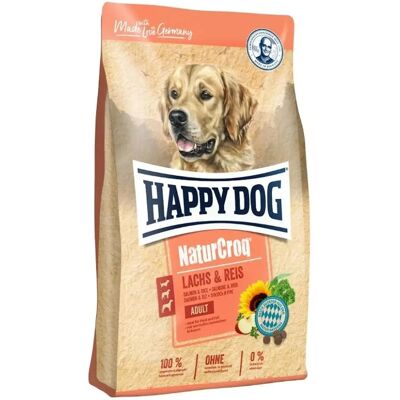 HAPPY DOG NaturCroq Salmão & Arroz 11kg - Ração para cães HAPPY DOG NaturCroq Salmão & Arroz 11kg - Ração para cães
