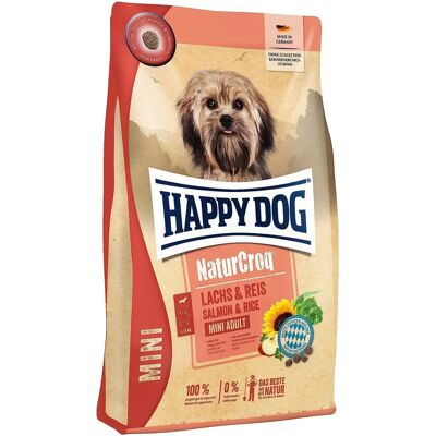 Happy Dog NaturCroq Mini Adult Łosoś z ryżem - Karma dla psa Happy Dog NaturCroq Mini Adult Łosoś z ryżem - Karma dla psa