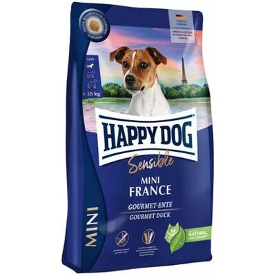 Happy Dog Mini France 4kg - Wrażliwa kaczka karma dla psa Happy Dog Mini France 4kg - Wrażliwa kaczka karma dla psa