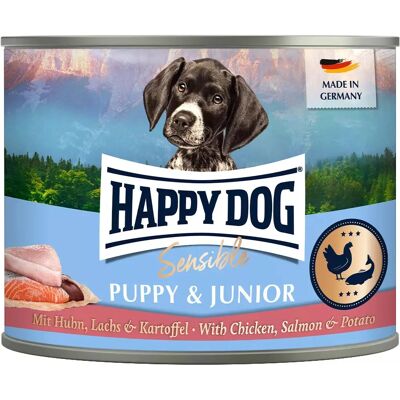 Happy Dog - Sensible Puppy Huhn Lachs Kartoffel - 200 g - karma konserwowana Happy Dog - Sensible Puppy Huhn Lachs Kartoffel - 200 g - karma konserwowana