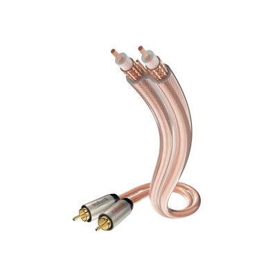 Inakustik 7,5 m Cable de Audio Star - RCA Transparente de Alta Calidad Inakustik 7,5 m Cable de Audio Star - RCA Transparente de Alta Calidad