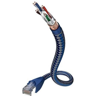 Inakustik 004803005 Kabel - 0,5 m Cat6 SF/UTP - Blau, Silber Inakustik 004803005 Kabel - 0,5 m Cat6 SF/UTP - Blau, Silber