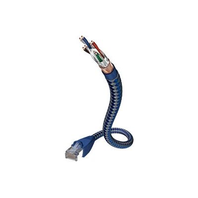 Inakustik 1m Blau Silber Cat6 Netzwerkkabel - Premium SF/UTP Inakustik 1m Blau Silber Cat6 Netzwerkkabel - Premium SF/UTP