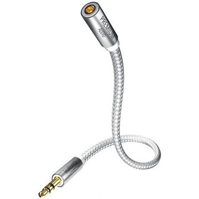 Inakustik Premium Audiokabel - 2m Silber & Weiß - Kabel Inakustik Premium Audiokabel - 2m Silber & Weiß - Kabel