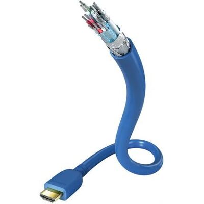 Inakustik 00924210 HDMI Kabel - 10 m - Blau - Hochgeschwindigkeit mit Ethernet Inakustik 00924210 HDMI Kabel - 10 m - Blau - Hochgeschwindigkeit mit Ethernet