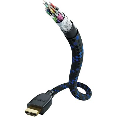 Inakustik Modell 00423520 HDMI-Kabel - Hochgeschwindigkeit 2m Schwarz/Blau Inakustik Modell 00423520 HDMI-Kabel - Hochgeschwindigkeit 2m Schwarz/Blau