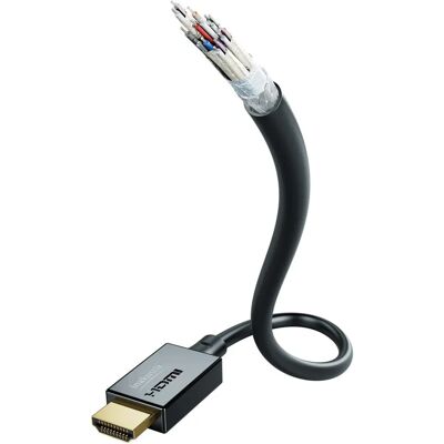 Inakustik 00324630 HDMI Kabel - 3m, Schwarz, HDMI 2.1, 8K Inakustik 00324630 HDMI Kabel - 3m, Schwarz, HDMI 2.1, 8K