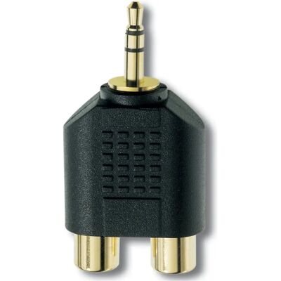 Zlatý RCA stereo adaptér Inakustik 81381 - Y-Adapter pro audio Zlatý RCA stereo adaptér Inakustik 81381 - Y-Adapter pro audio