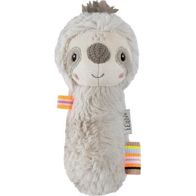 Fehn 042207 - Jouet en peluche avec hochet - Cadeau bébé Fehn 042207 - Jouet en peluche avec hochet - Cadeau bébé