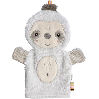 Gant de bain paresseux Fehn - Jouet de bain & chiffon pour bébé - 26cm Gant de bain paresseux Fehn - Jouet de bain & chiffon pour bébé - 26cm