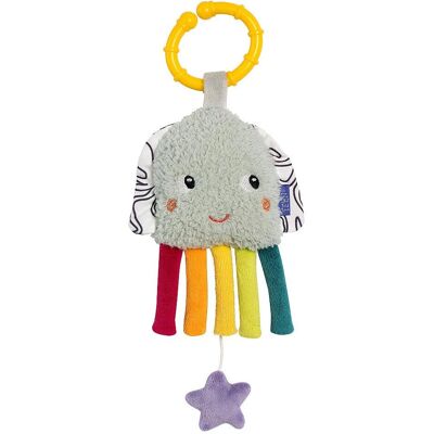 Fehn 043075 - Jouet bébé en velours doux avec boîte à musique Fehn 043075 - Jouet bébé en velours doux avec boîte à musique