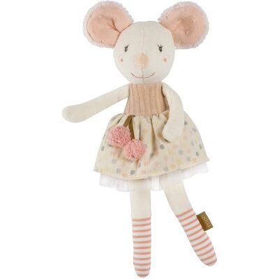 Fehn 045024 - Doudou Balerina Soricel - Jouet en peluche pour bébés Fehn 045024 - Doudou Balerina Soricel - Jouet en peluche pour bébés