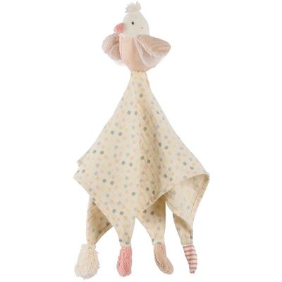 Fehn 045031 Doudou pour bébé - Assistance au sommeil, Phosphorescent, Muselina de coton - Publicité Fehn 045031 Doudou pour bébé - Assistance au sommeil, Phosphorescent, Muselina de coton - Publicité