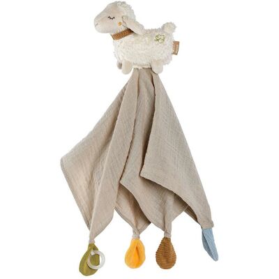 Fehn 046038 Coton Bio Mouton Doudou - Jouet en Peluche Fehn 046038 Coton Bio Mouton Doudou - Jouet en Peluche