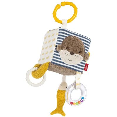 Fehn Baby Otter Aktivitätswürfel - Greifspielzeug Fehn Baby Otter Aktivitätswürfel - Greifspielzeug