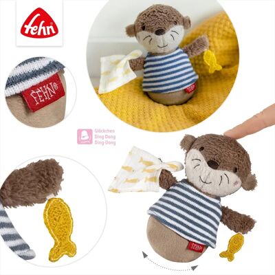 Fehn Mini-Stehauf Otter - Baby Spielzeug Fehn Mini-Stehauf Otter - Baby Spielzeug