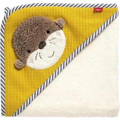 Fehn Otter Serviette de Bain à Capuche - Serviette à Capuche Fehn Otter Serviette de Bain à Capuche - Serviette à Capuche
