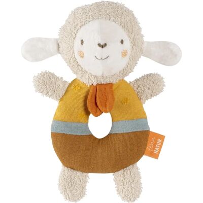 FehnNATUR Baby Lamm Rassel - Babylegetøj FehnNATUR Baby Lamm Rassel - Babylegetøj