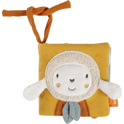 BABY FEHN fehnNATUR Livre Doux Mouton - Jouet Sensoriel & Développement BABY FEHN fehnNATUR Livre Doux Mouton - Jouet Sensoriel & Développement