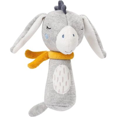 BABY FEHN fehnNATUR Rod Grabber Donkey - Dětský chrastítko BABY FEHN fehnNATUR Rod Grabber Donkey - Dětský chrastítko