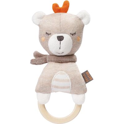 BABY FEHN Poupée en bois - Hochet pour bébé - Publicité BABY FEHN Poupée en bois - Hochet pour bébé - Publicité