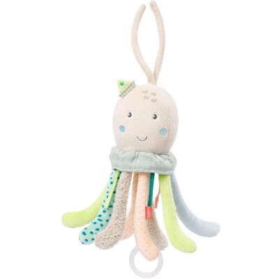 Doudou musical bébé - Poulpe 24cm Doudou musical bébé - Poulpe 24cm
