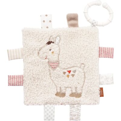 Fehn Baby Toy - Lama Maya Sensory Comforter - 16x16cm Fehn Baby Toy - Lama Maya Sensory Comforter - 16x16cm