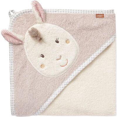 Serviette à Capuche Lama Maya Fehn - Pérou - 80x80cm Serviette à Capuche Lama Maya Fehn - Pérou - 80x80cm