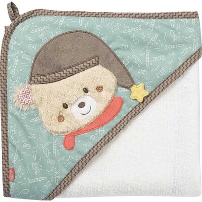Serviette à capuche Fehn Bruno - Serviette de bain bébé Serviette à capuche Fehn Bruno - Serviette de bain bébé