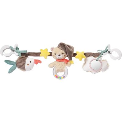 Fehn Bruno Babyausspielzeug - Bunt Plüsch & Spiegel Fehn Bruno Babyausspielzeug - Bunt Plüsch & Spiegel