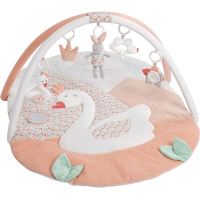Fehn Baby Spielmatte - Mehrfarbig - Schwanensee 3D, 80x105cm Fehn Baby Spielmatte - Mehrfarbig - Schwanensee 3D, 80x105cm