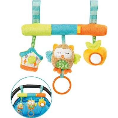 Fehn Baby Aktivität Spielzeug Eule - Schlafender Wald Fehn Baby Aktivität Spielzeug Eule - Schlafender Wald